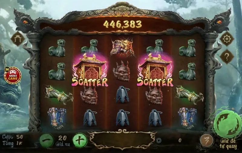 Chọn nút gửi tiền BK8